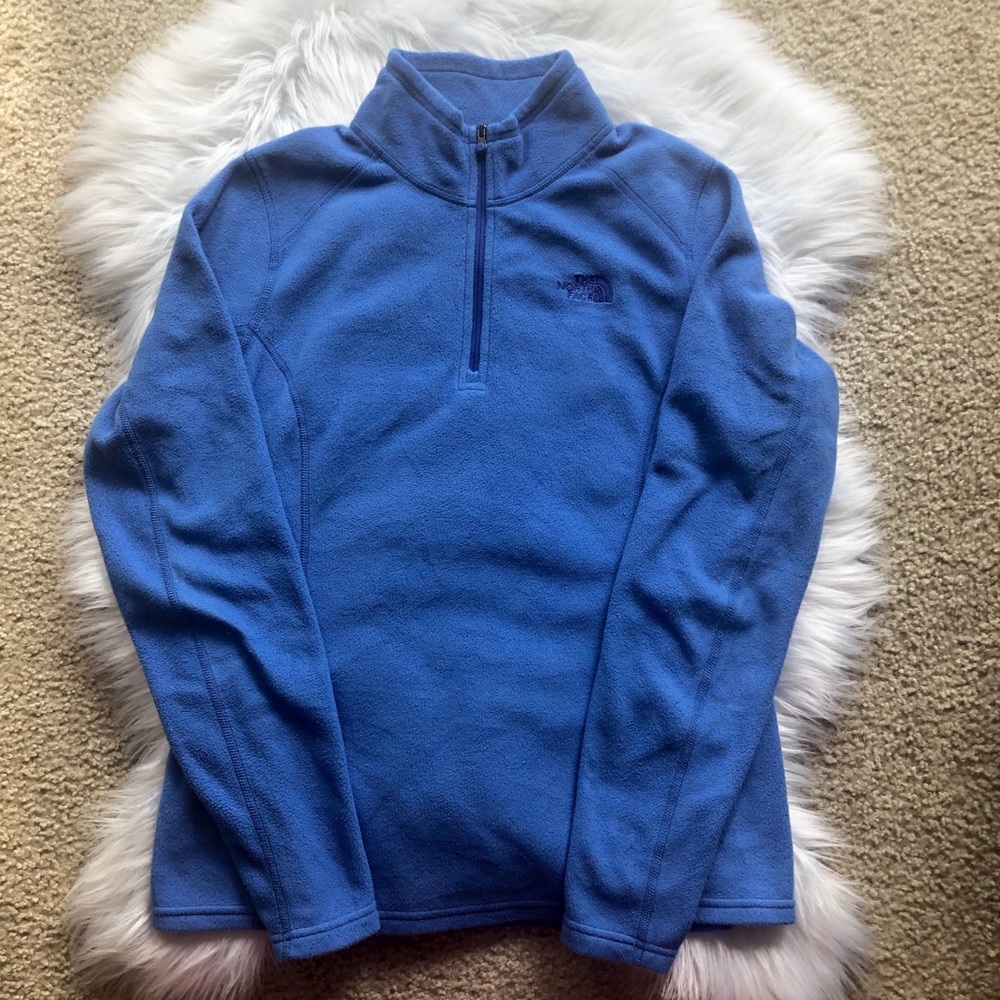 The North Face Blue Half Zip